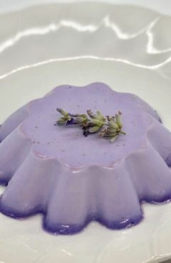 Lavender Panna Cotta